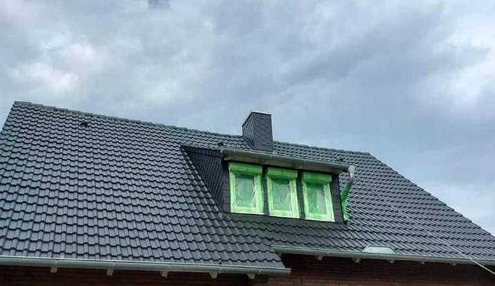 Dach mit Beschichtung